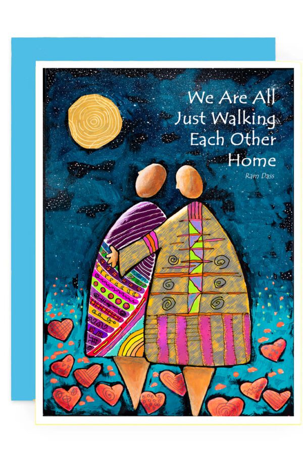 Walking Each Other Home Notecard